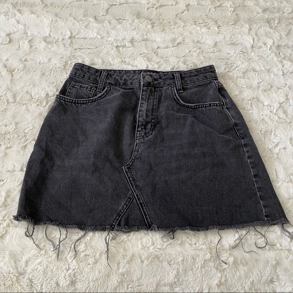 BDG Dresses & Skirts - BDG Women's Gray Denim Skirt Size Medium